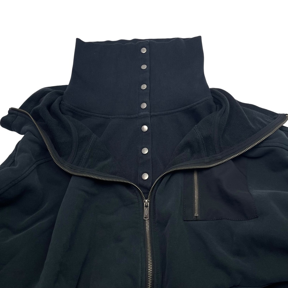Free People FP Movement Venture Pullover Jacket M Navy Blue Heavyweight $178 - Picture 7 of 12